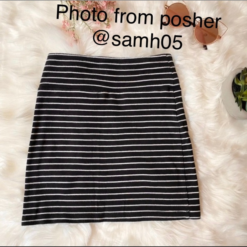 Forever 21 Pinstriped Mini Skirt